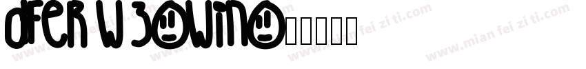 dfer w3-win字体转换